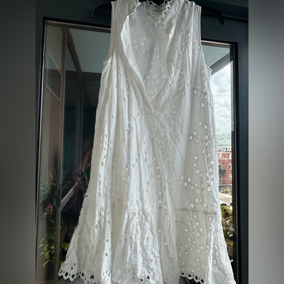Eliza J white eyelet dress - Picture 2 of 3